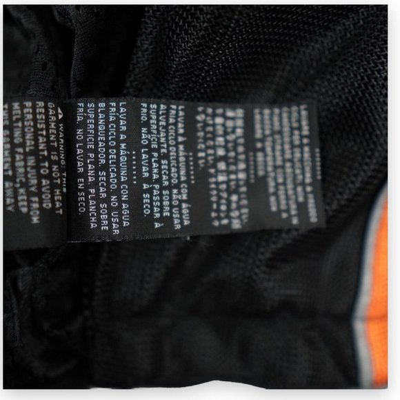 Harley Davidson Jacket Womens‎ Small Black Orange Mesh Riding Racing 3-1 Hooded - Picture 14 of 15